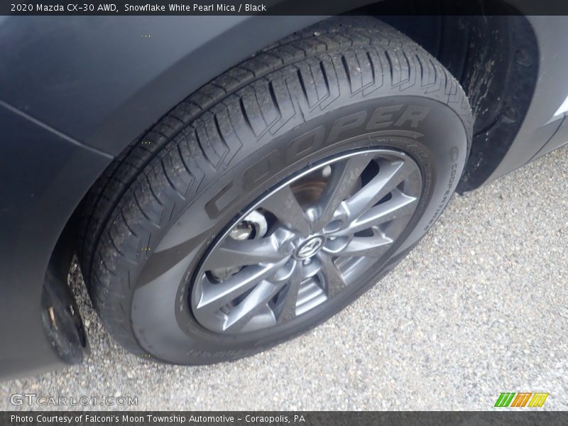 Snowflake White Pearl Mica / Black 2020 Mazda CX-30 AWD