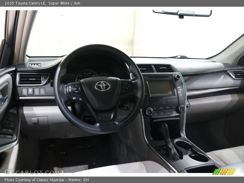 Super White / Ash 2015 Toyota Camry LE