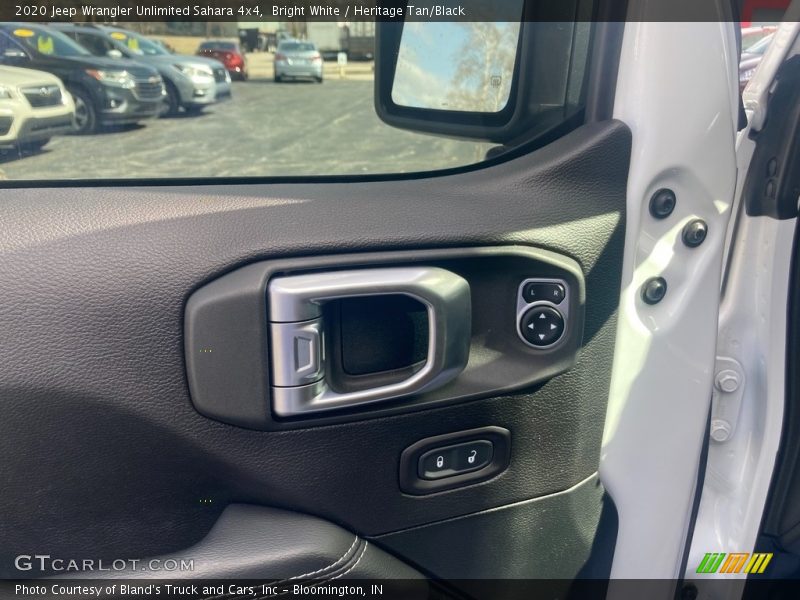 Bright White / Heritage Tan/Black 2020 Jeep Wrangler Unlimited Sahara 4x4