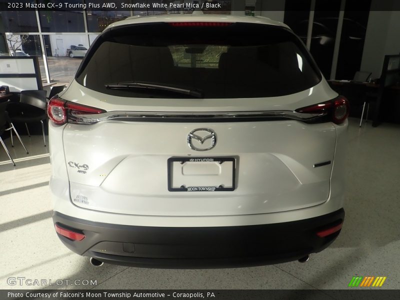 Snowflake White Pearl Mica / Black 2023 Mazda CX-9 Touring Plus AWD