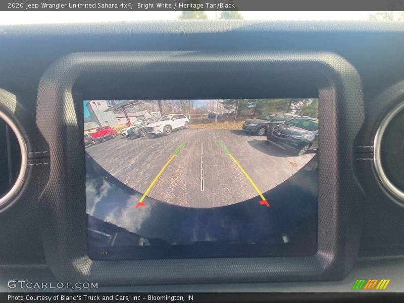 Bright White / Heritage Tan/Black 2020 Jeep Wrangler Unlimited Sahara 4x4