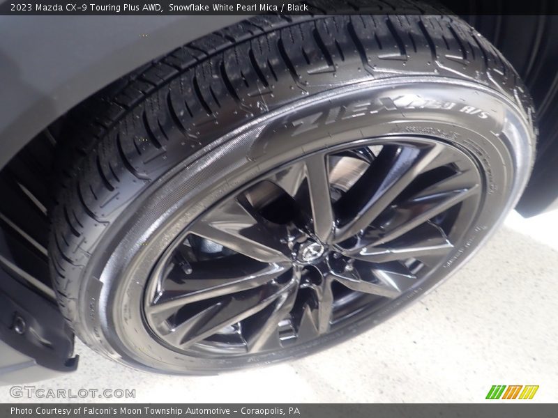 Snowflake White Pearl Mica / Black 2023 Mazda CX-9 Touring Plus AWD