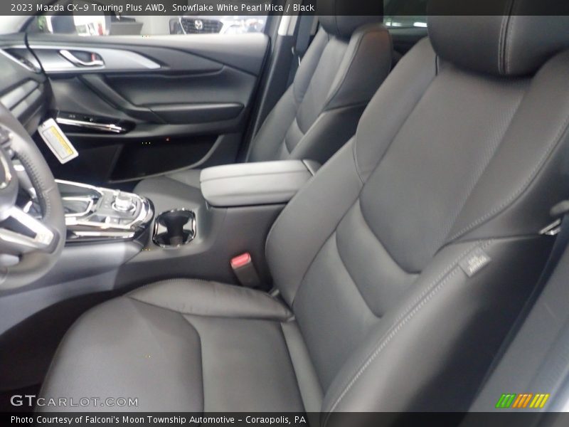 Snowflake White Pearl Mica / Black 2023 Mazda CX-9 Touring Plus AWD