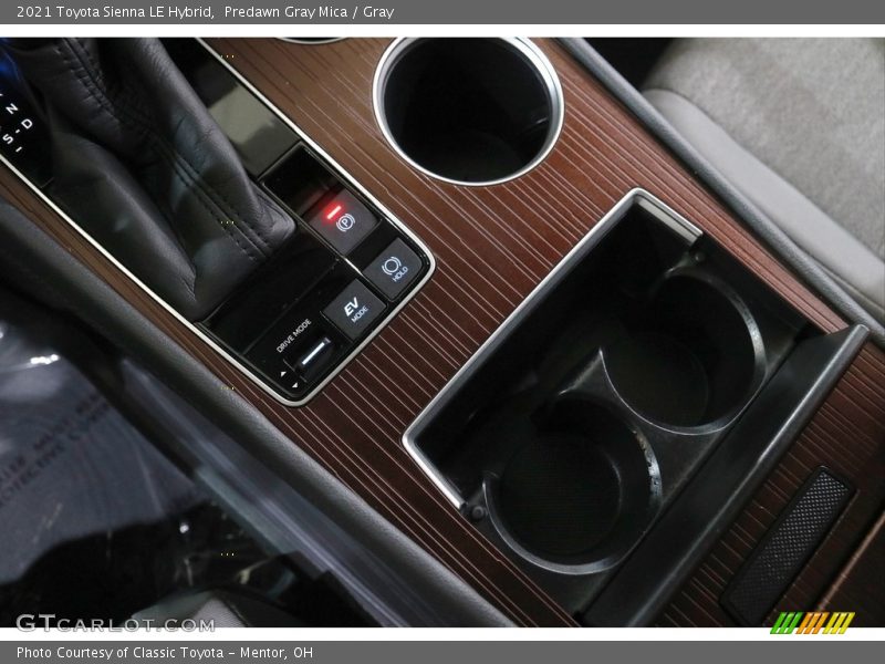 Controls of 2021 Sienna LE Hybrid