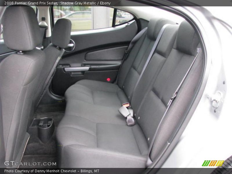 Shadow Gray Metallic / Ebony 2008 Pontiac Grand Prix Sedan