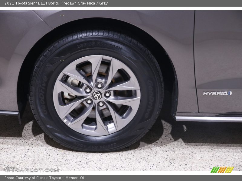  2021 Sienna LE Hybrid Wheel