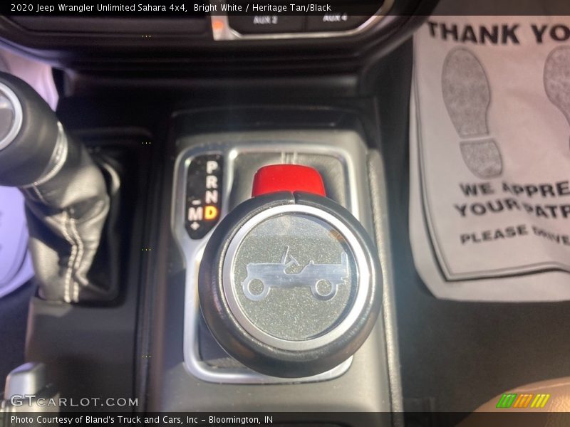 Bright White / Heritage Tan/Black 2020 Jeep Wrangler Unlimited Sahara 4x4