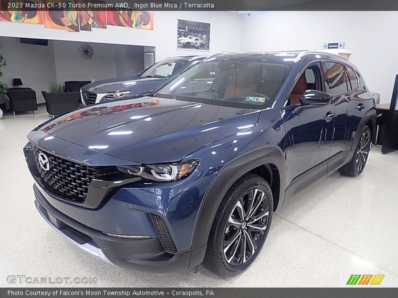 Front 3/4 View of 2023 CX-50 Turbo Premium AWD