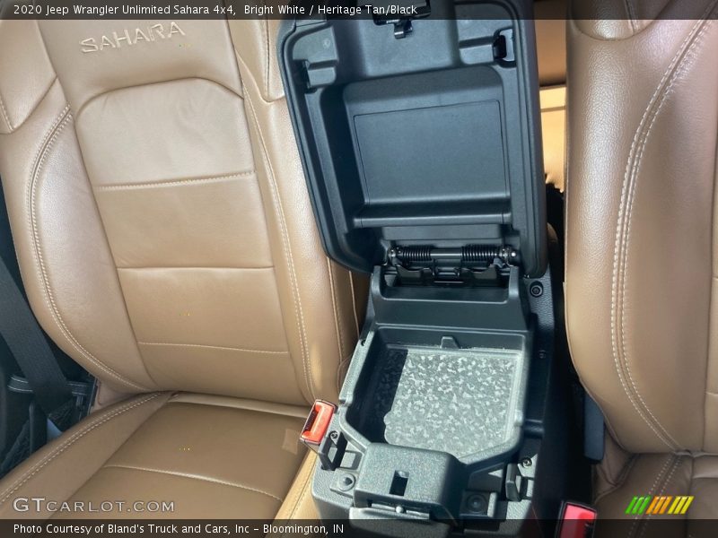 Bright White / Heritage Tan/Black 2020 Jeep Wrangler Unlimited Sahara 4x4