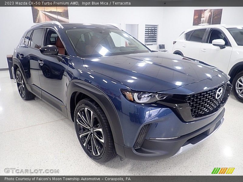  2023 CX-50 Turbo Premium AWD Ingot Blue Mica