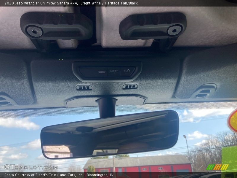 Bright White / Heritage Tan/Black 2020 Jeep Wrangler Unlimited Sahara 4x4