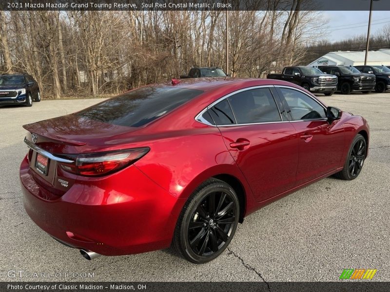 Soul Red Crystal Metallic / Black 2021 Mazda Mazda6 Grand Touring Reserve