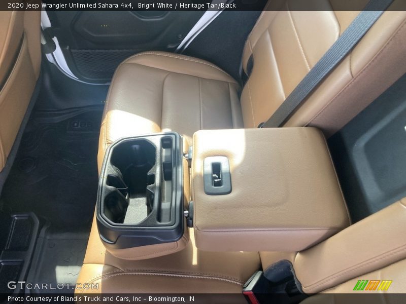Bright White / Heritage Tan/Black 2020 Jeep Wrangler Unlimited Sahara 4x4