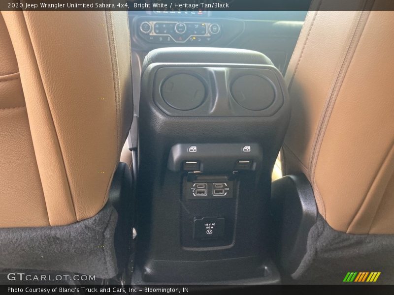 Bright White / Heritage Tan/Black 2020 Jeep Wrangler Unlimited Sahara 4x4