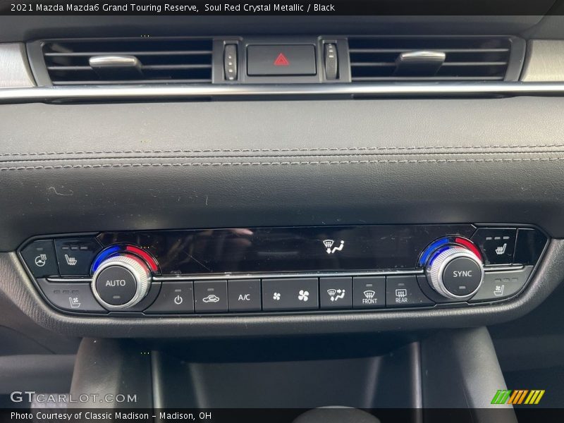 Controls of 2021 Mazda6 Grand Touring Reserve