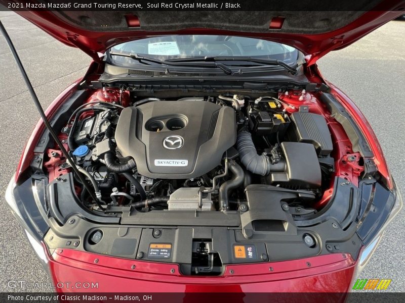  2021 Mazda6 Grand Touring Reserve Engine - 2.5 Liter Turbocharged SKYACTIV-G DI DOHC 16-Valve VVT 4 Cylinder