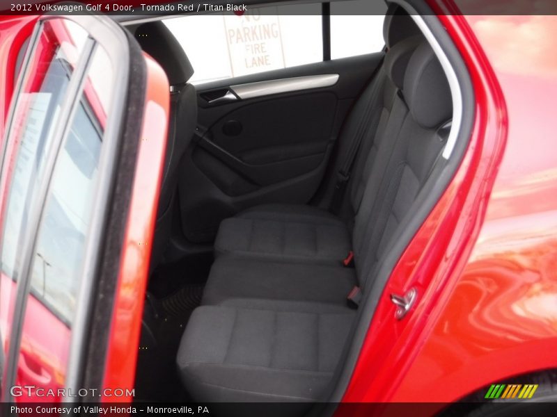 Tornado Red / Titan Black 2012 Volkswagen Golf 4 Door