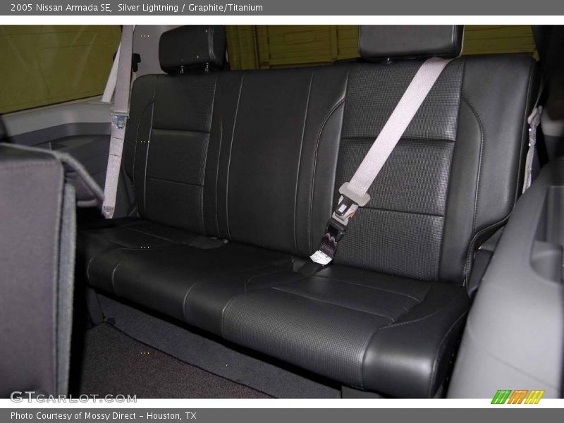 Silver Lightning / Graphite/Titanium 2005 Nissan Armada SE