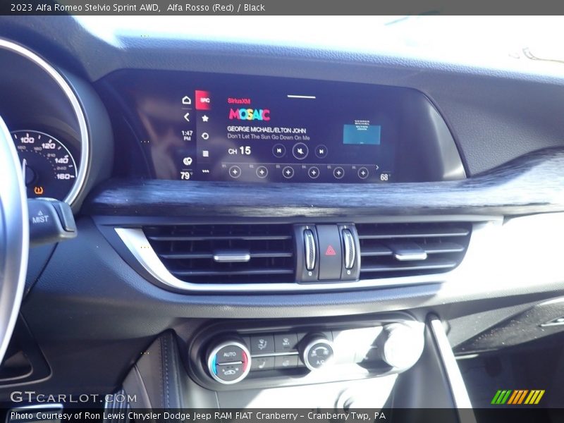 Alfa Rosso (Red) / Black 2023 Alfa Romeo Stelvio Sprint AWD