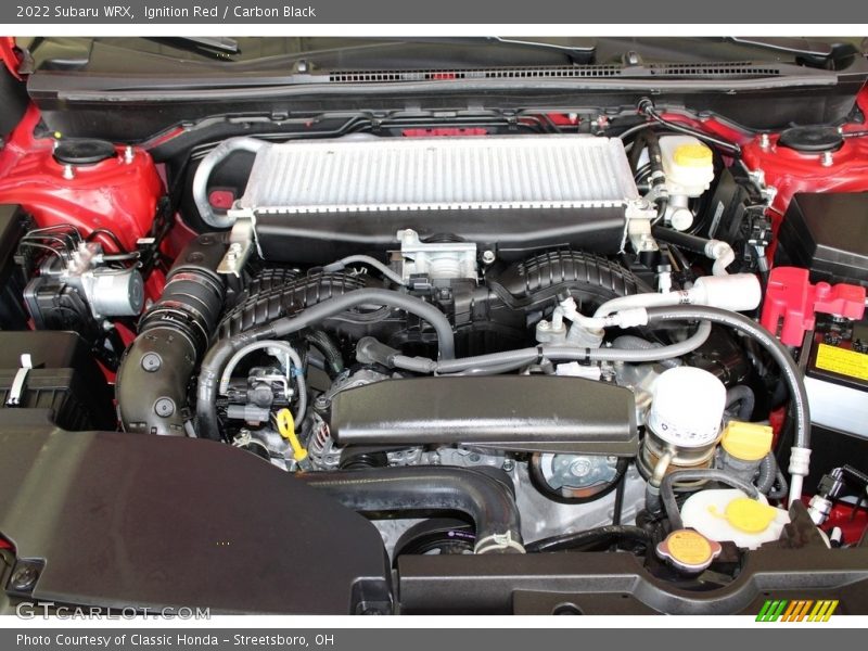  2022 WRX  Engine - 2.4 Liter Turbocharged DOHC 16-Valve VVT Flat 4 Cylinder