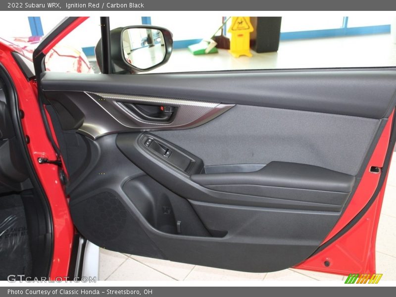 Door Panel of 2022 WRX 