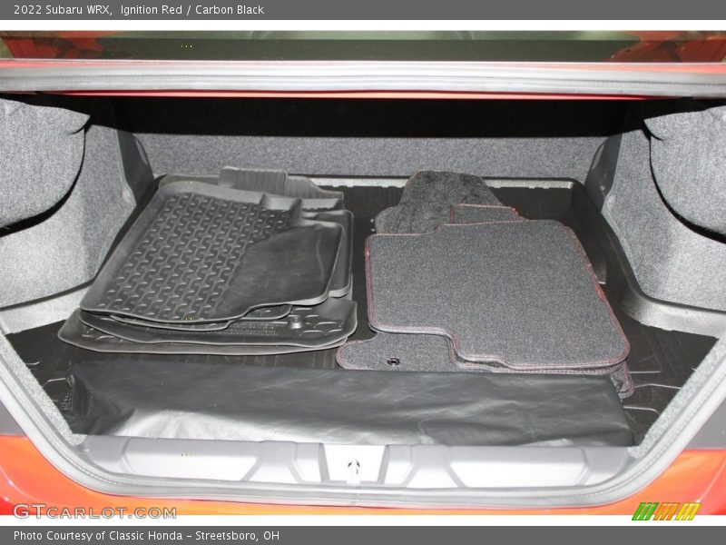  2022 WRX  Trunk