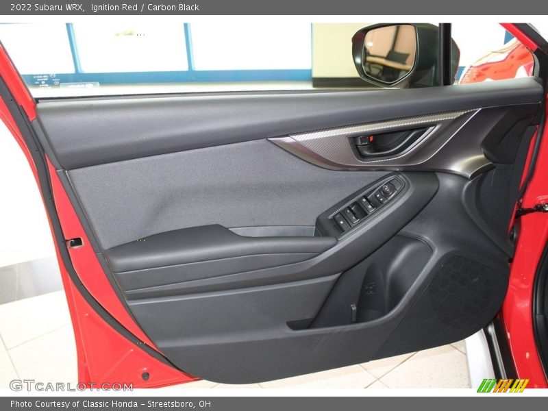 Door Panel of 2022 WRX 