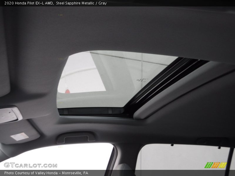 Steel Sapphire Metallic / Gray 2020 Honda Pilot EX-L AWD