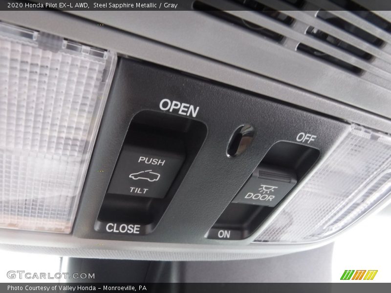 Steel Sapphire Metallic / Gray 2020 Honda Pilot EX-L AWD