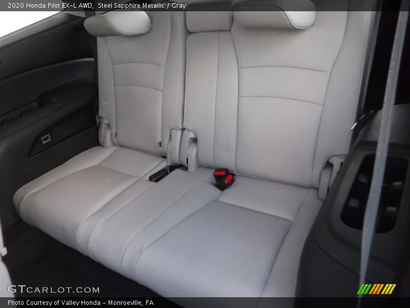 Steel Sapphire Metallic / Gray 2020 Honda Pilot EX-L AWD