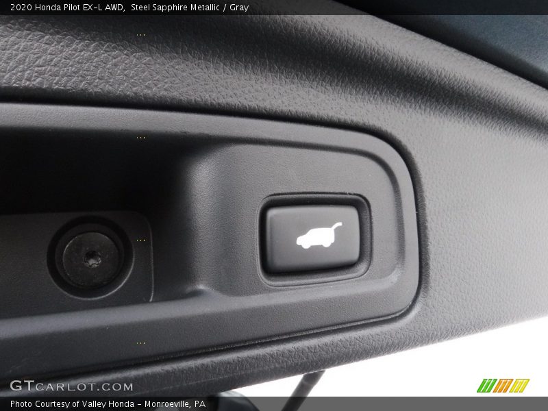 Steel Sapphire Metallic / Gray 2020 Honda Pilot EX-L AWD