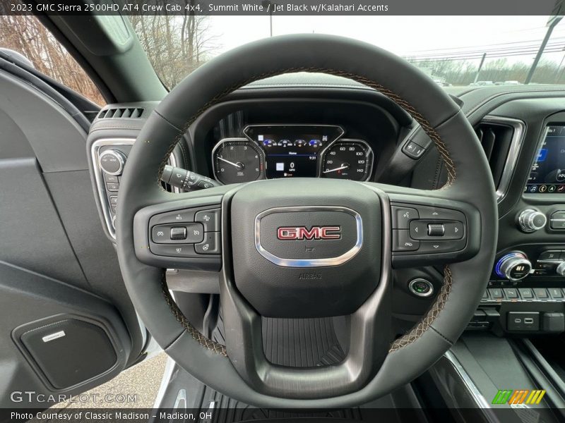  2023 Sierra 2500HD AT4 Crew Cab 4x4 Steering Wheel