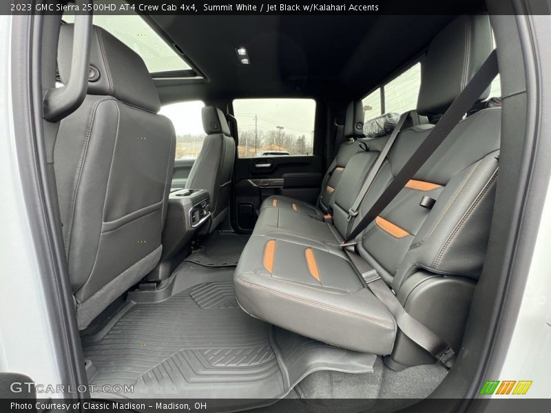 Rear Seat of 2023 Sierra 2500HD AT4 Crew Cab 4x4
