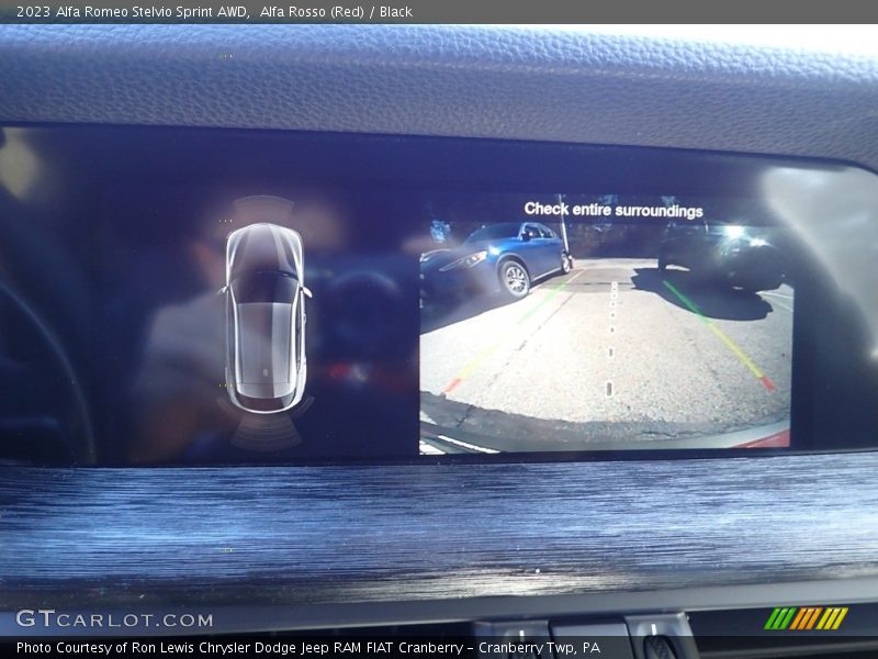 Alfa Rosso (Red) / Black 2023 Alfa Romeo Stelvio Sprint AWD