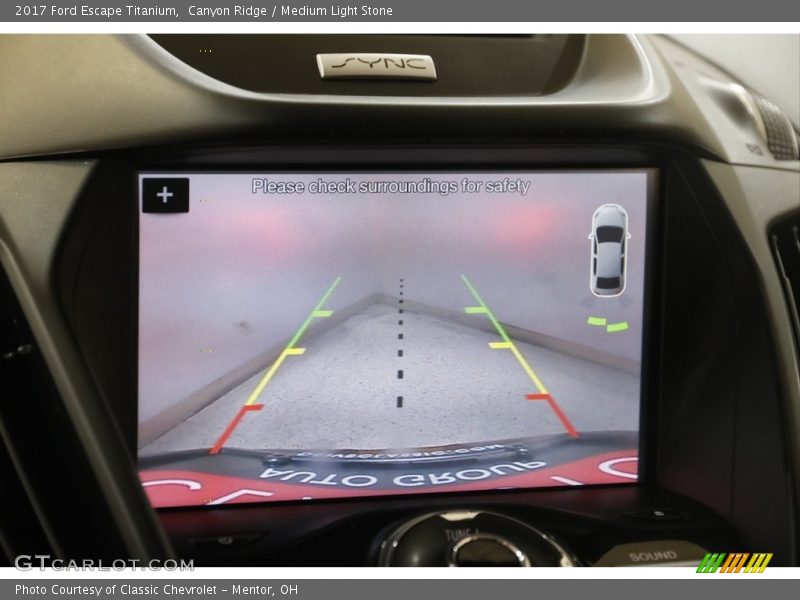 Canyon Ridge / Medium Light Stone 2017 Ford Escape Titanium
