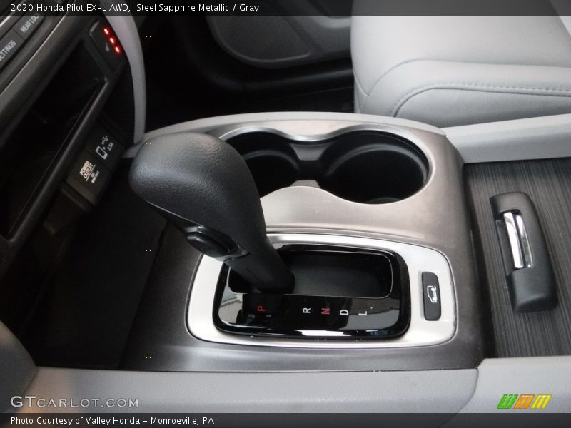 Steel Sapphire Metallic / Gray 2020 Honda Pilot EX-L AWD