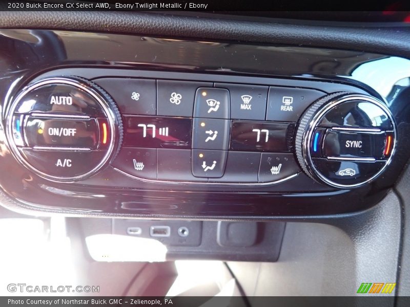 Ebony Twilight Metallic / Ebony 2020 Buick Encore GX Select AWD