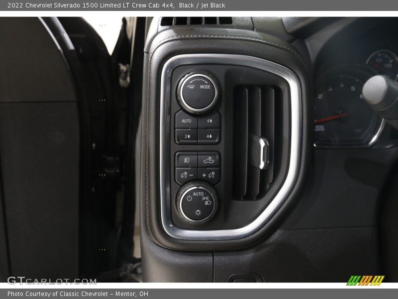Black / Jet Black 2022 Chevrolet Silverado 1500 Limited LT Crew Cab 4x4