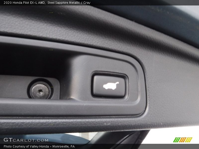 Steel Sapphire Metallic / Gray 2020 Honda Pilot EX-L AWD