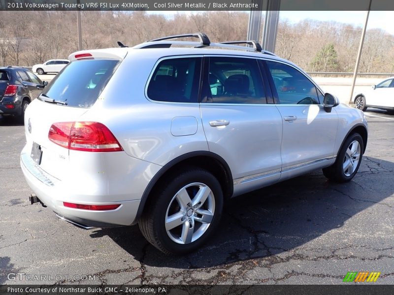 Cool Silver Metallic / Black Anthracite 2011 Volkswagen Touareg VR6 FSI Lux 4XMotion