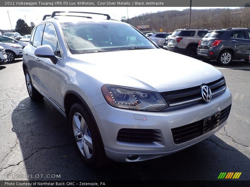 Cool Silver Metallic / Black Anthracite 2011 Volkswagen Touareg VR6 FSI Lux 4XMotion