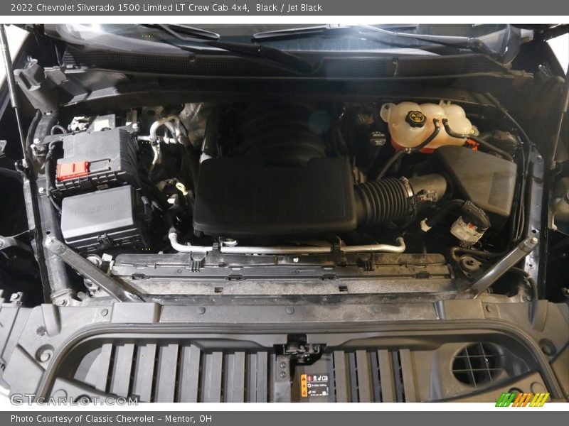 Black / Jet Black 2022 Chevrolet Silverado 1500 Limited LT Crew Cab 4x4