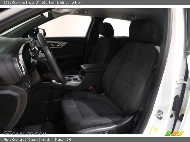 Summit White / Jet Black 2021 Chevrolet Blazer LT AWD