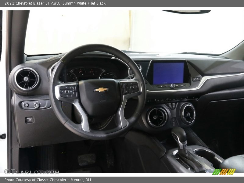 Summit White / Jet Black 2021 Chevrolet Blazer LT AWD