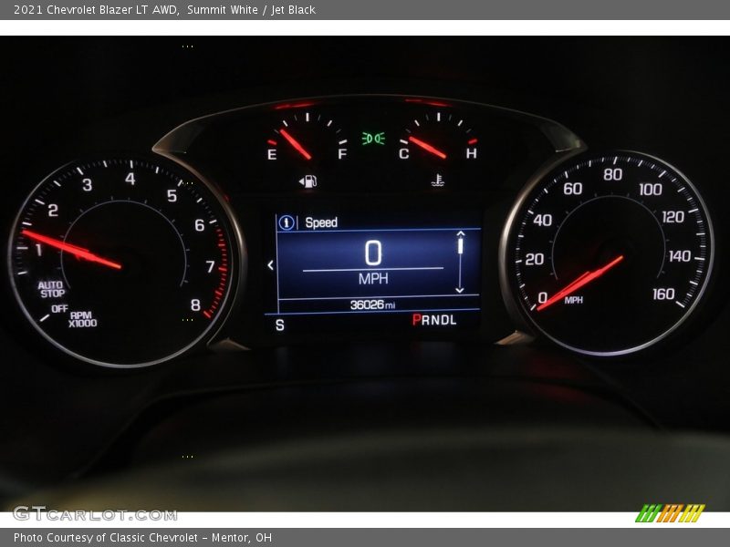 Summit White / Jet Black 2021 Chevrolet Blazer LT AWD