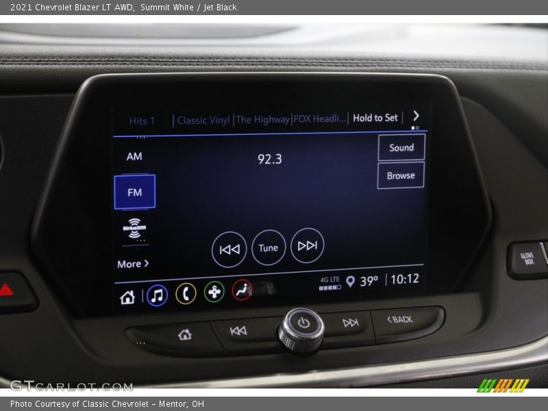 Summit White / Jet Black 2021 Chevrolet Blazer LT AWD