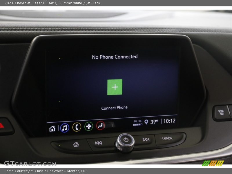 Summit White / Jet Black 2021 Chevrolet Blazer LT AWD