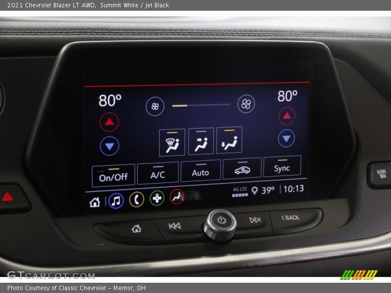 Summit White / Jet Black 2021 Chevrolet Blazer LT AWD