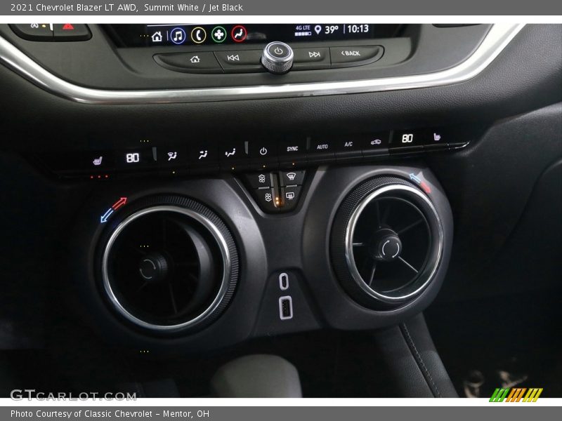 Summit White / Jet Black 2021 Chevrolet Blazer LT AWD