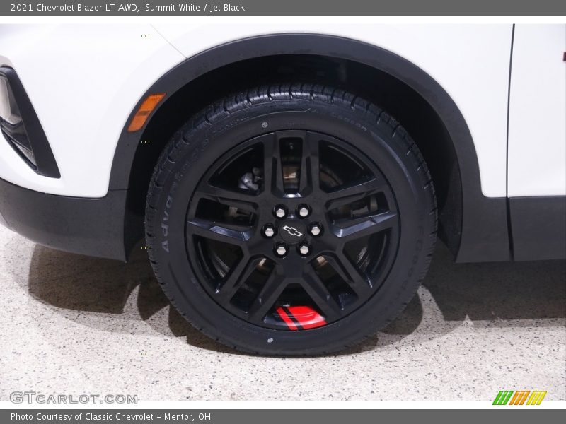 Summit White / Jet Black 2021 Chevrolet Blazer LT AWD